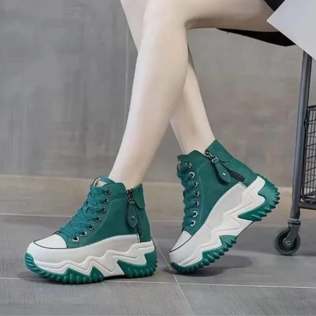 Pair of women's chunky casual shoes from Drpshippr's men's collection featuring stylish, comfortable footwear with thick soles.