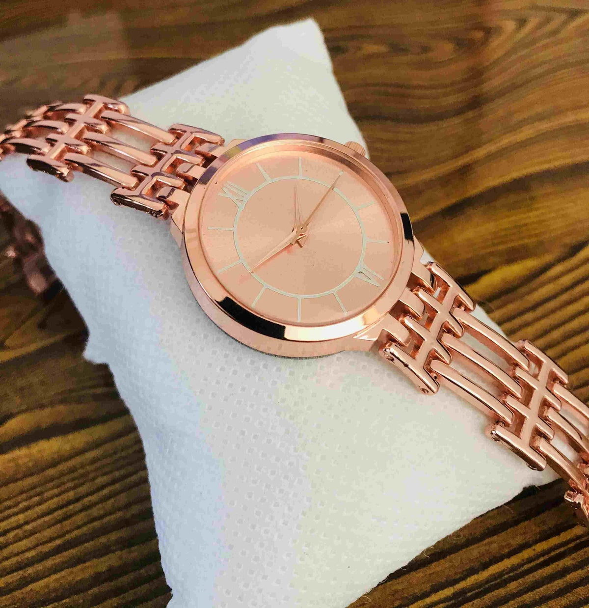 Women's stainless steel analog watch from Drpshippr's men's collection featuring a sleek design and silver-tone finish.