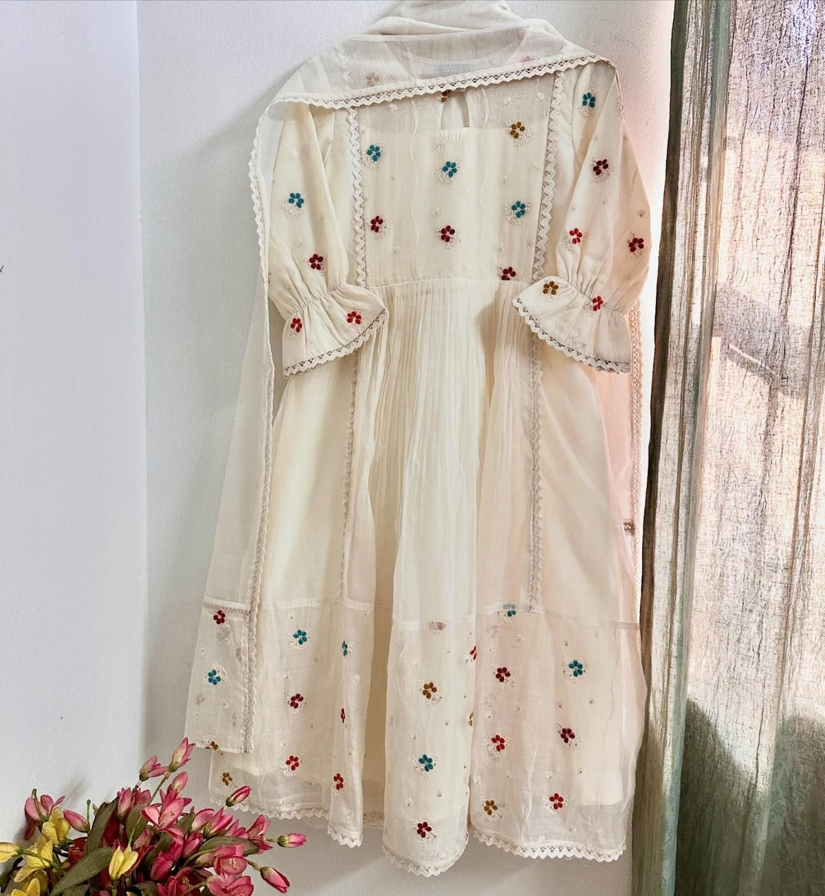 Beautiful Wonderful Love designer Salwar Suit Set with intricate embroidery and vibrant colors, stylish traditional Indian attire by Drpshippr