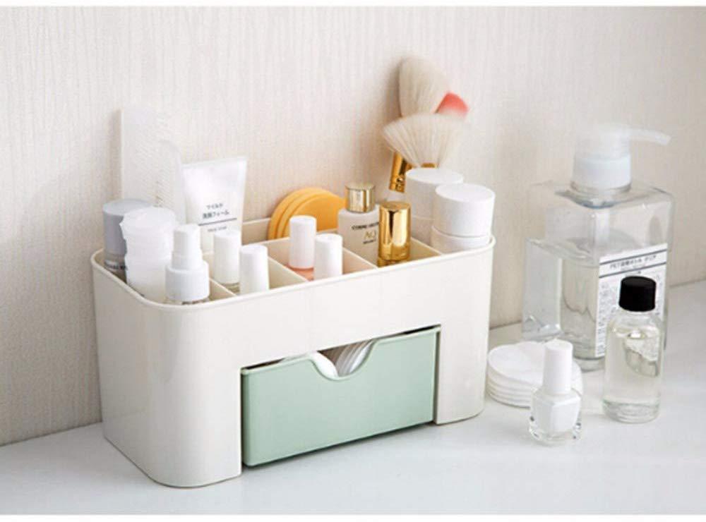 Wukusy 360 Makeup Cutlery Box Girl accessories, compact storage case with colorful design for makeup tools and accessories.