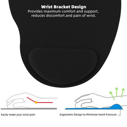 Wukusy 6161 Wrist S Mouse Pad accessory for comfortable mouse use while working on a computer.