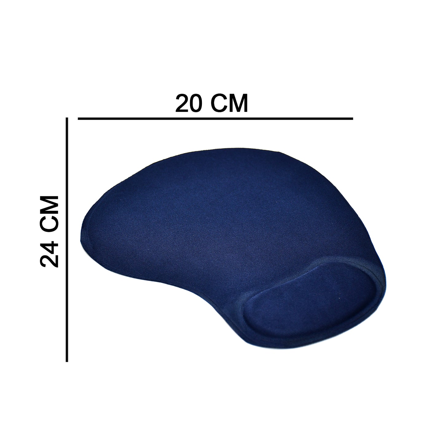 Wukusy 6161a wrist rest mouse pad designed for comfortable computer mouse use, with padded support for ergonomic use.