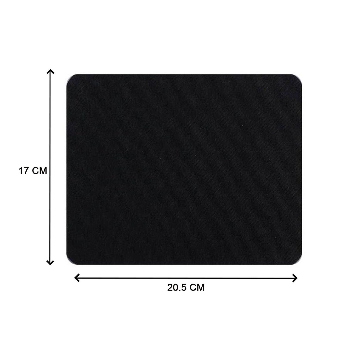 Wukusy Simple Mouse Pad for computer mouse, showing a clean, gray surface ideal for smooth mouse movement during use.