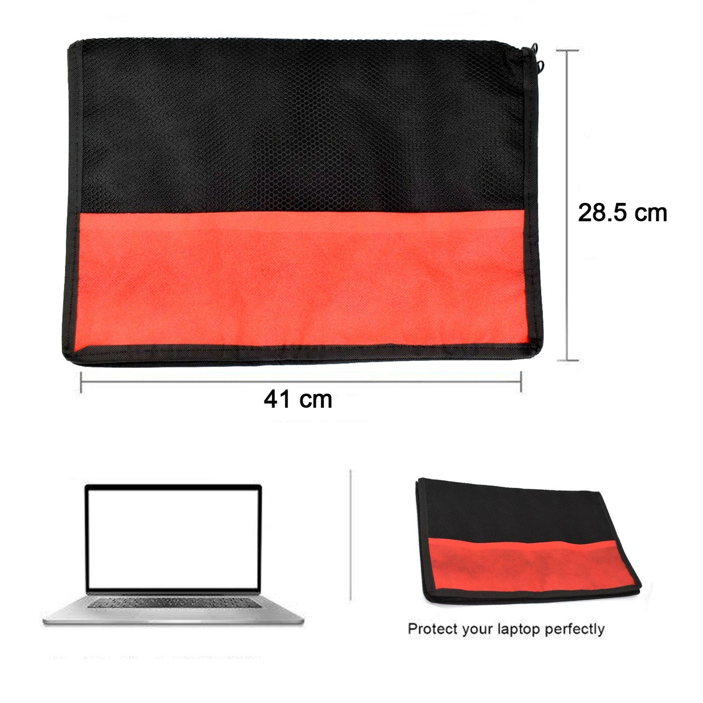 Wukusy laptop cover bag used as a portable laptop holder, designed for easy carrying and protection of laptops on the go.