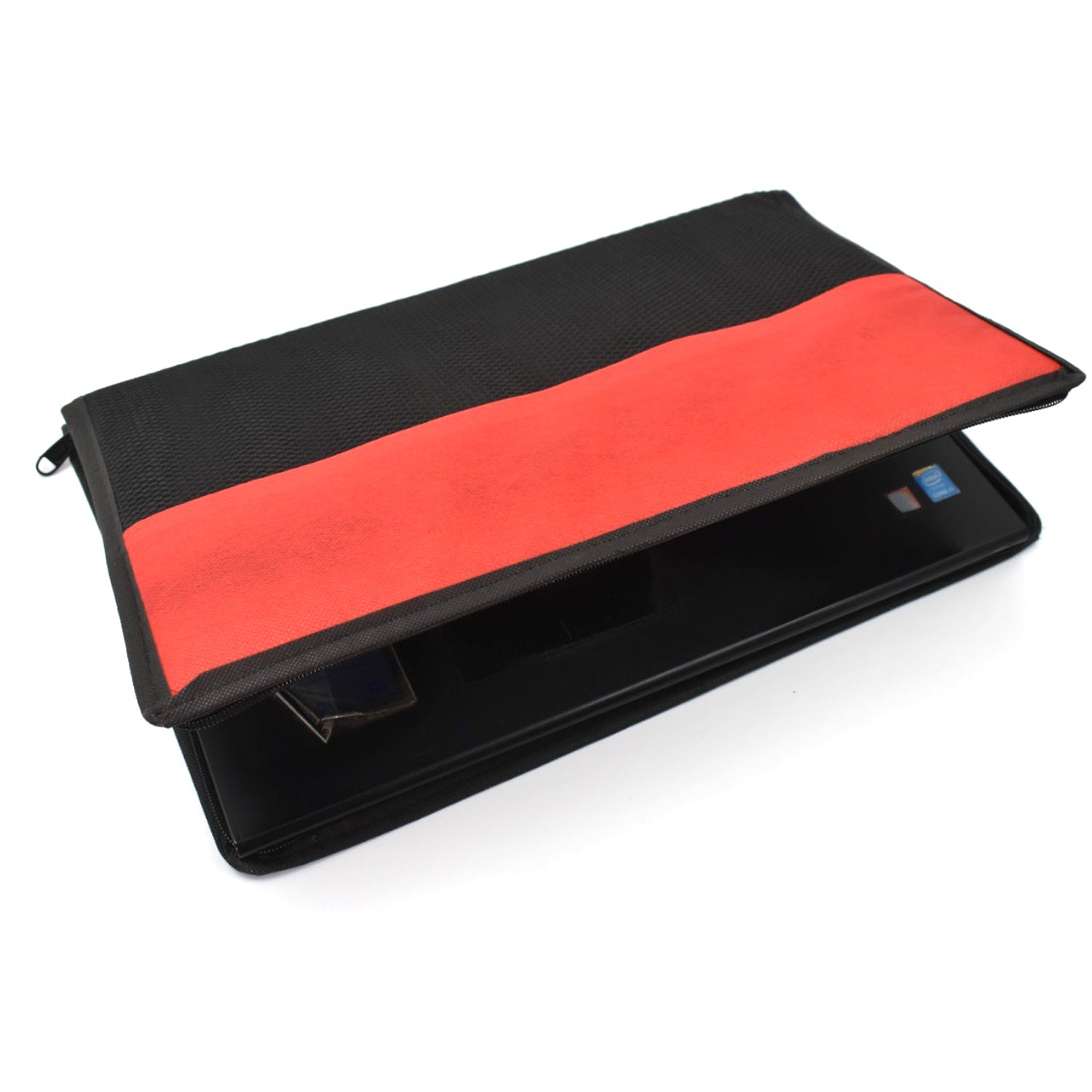 Wukusy laptop cover bag used as a portable laptop holder, made of durable material, suitable for easy carry and protection on the go.
