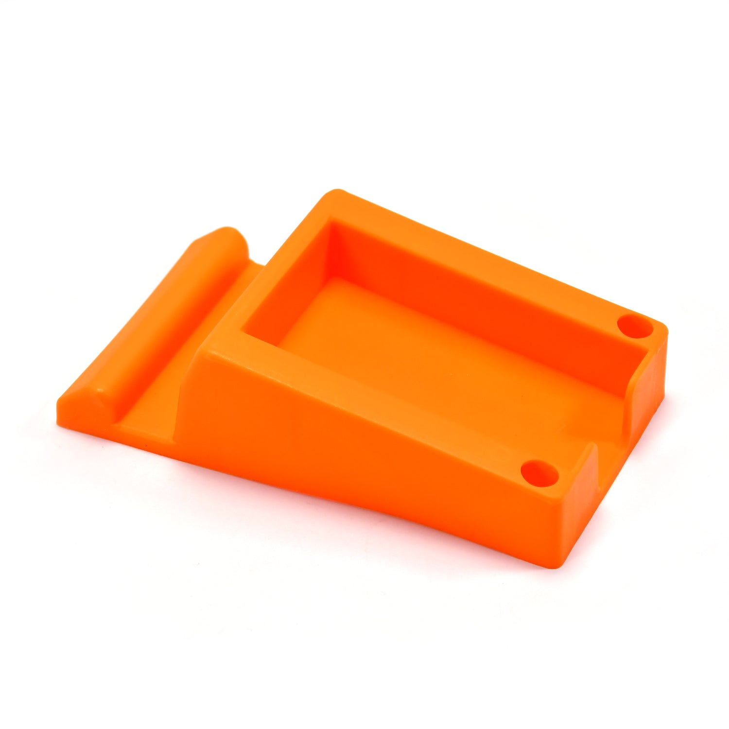Wukusy 7205 business card and mobile holder made of plastic, featuring a compact, multi-function design for easy card and phone storage.