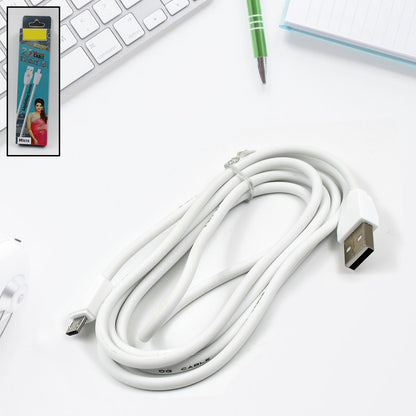 Wukusy fast charging Android Micro USB cable, 1500mm length, flexible accessory for quick device charging.