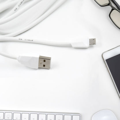 Wukusy fast charging Android Micro USB cable, 1500mm long, durable accessory for quick charging and data transfer.