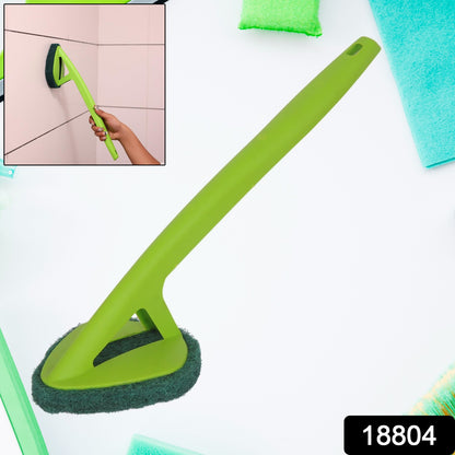 Wukusy hockey scrubber with long handle, versatile cleaning accessory for tough surfaces, single piece, durable and easy to use