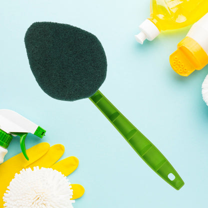 Wukusy Scrubber Hockey with Long Handle accessory, featuring a durable cleaning tool with an extended handle for easy use.