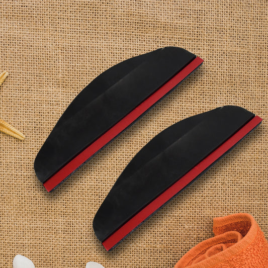 Pair of Wukusy automotive rain protector covers for car mirrors, set of two, to keep mirrors clear in rain.