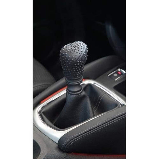 Wukusy 1275 anti-scratch bump shift knob protective cover case for automotive gear shifters, made of durable material.