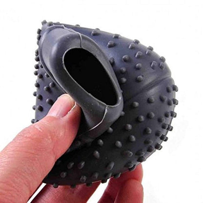 Wukusy automotive 1275 anti-scratch bump shift knob protective cover case on a vehicle shift knob.