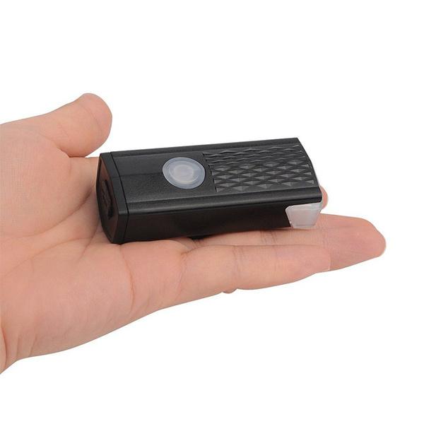 Wukusy USB rechargeable bicycle light set with 400 lumens, super bright front headlight and rear lights for cycling safety.