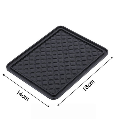 Wukusy 1792 Universal Anti-Skid Grass Vinyl Mat Pad for automotive use, non-slip surface, 1-piece.