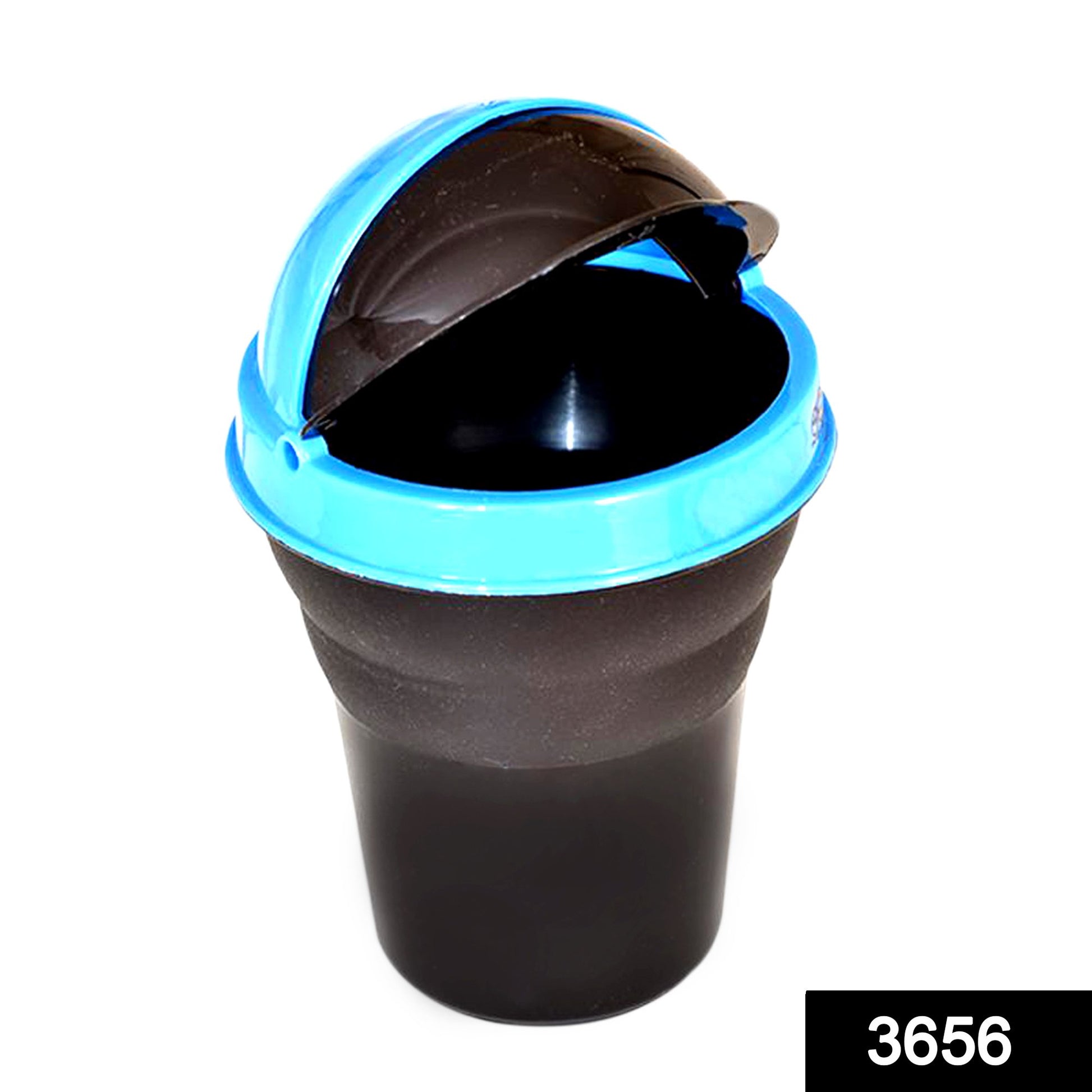 Multicolored Wukusy plastic car mini dustbin for travel, compact automotive trash bin for car organization and cleanliness.