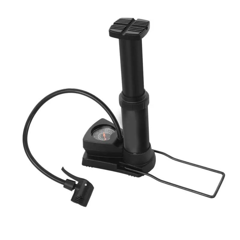 Wukusy 488 Mini Foot Pump Inflator for bike and car, compact automotive foot pump with foot pedal for quick inflation.