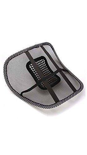 Wukusy automotive ventilation back rest with lumbar support, designed for comfort and ergonomic support in vehicles.