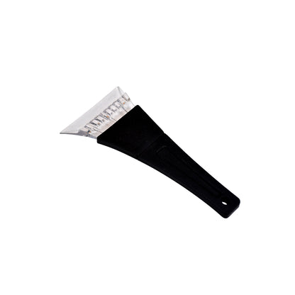 Wukusy automotive ice scraper with windshield and window cleaning edges for cars, designed for removing ice and frost.
