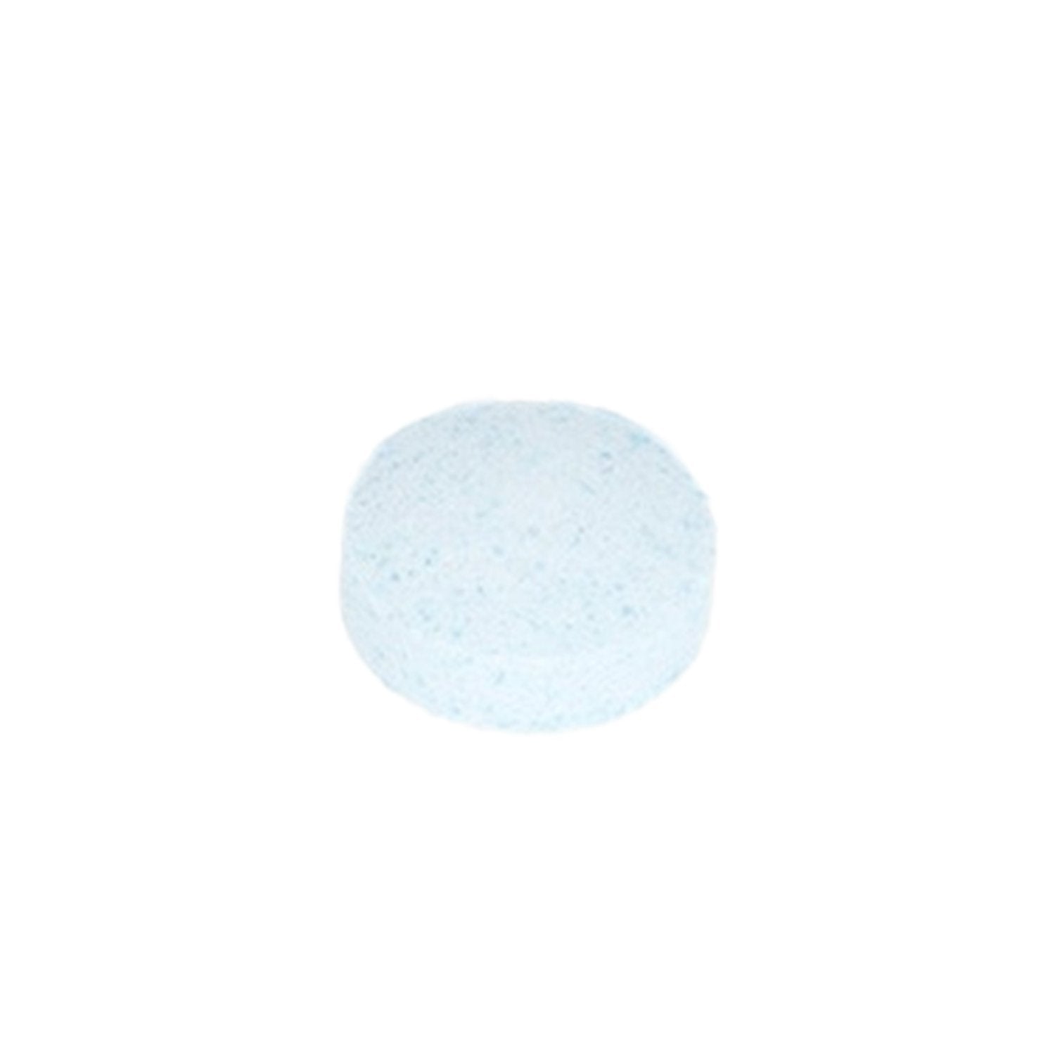 Wukusy 7214 Car Wiper Detergent Effervescent Tablets for automotive washer, dissolving tablets in white container.