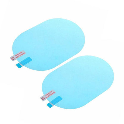 Wukusy anti-fog, anti-scratch rearview mirror film for car interior, waterproof clear protective sticker on side window mirror