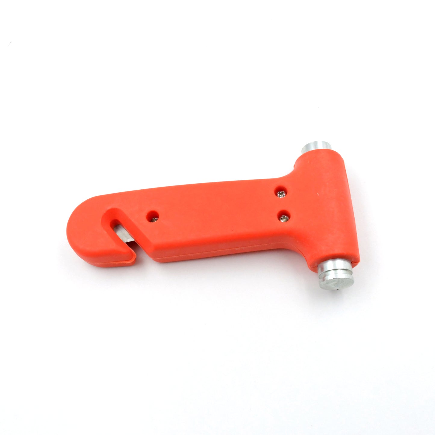 Wukusy automotive safety hammer with car window breaker and seatbelt cutter, emergency rescue tool for vehicle safety.