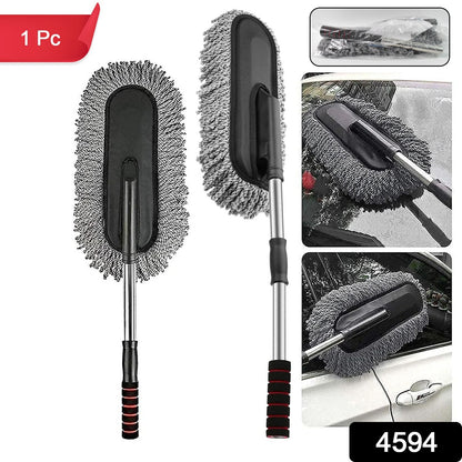 Wukusy automotive car dust brush for gentle, efficient cleaning of interior and exterior surfaces, single-piece cleaning tool