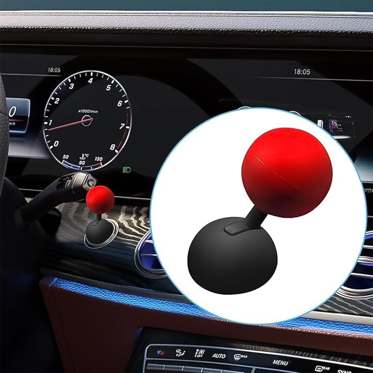 Wukusy automotive push start button rocker cover with ball design, for car ignition system, single piece replacement part.