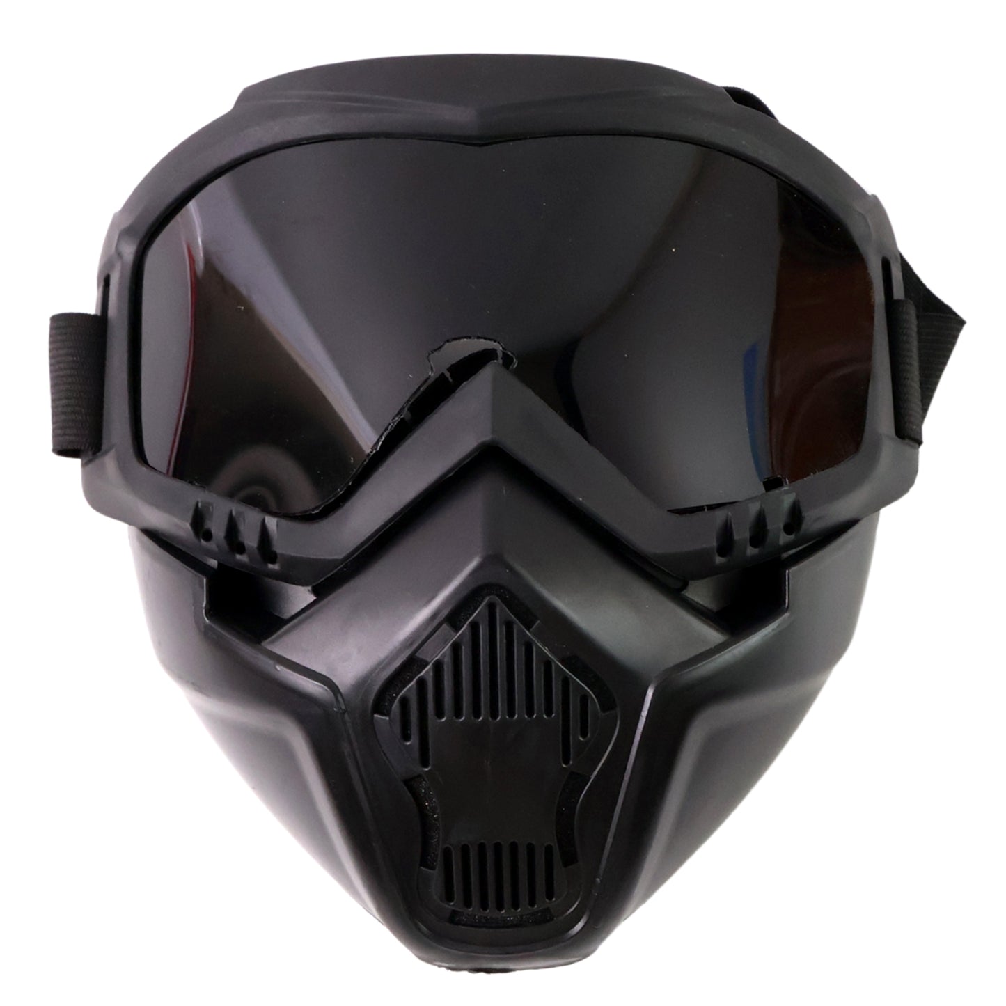 Wukusy off-road motorcycle goggles with windproof lenses and adjustable strap, designed for helmet use and outdoor riding protection.