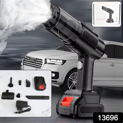 Wukusy automotive multifunction 240v wireless handheld vacuum cleaner set with ergonomic design for car cleaning.