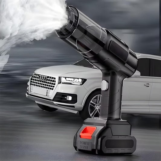 Wukusy automotive multifunction 240V wireless handheld vacuum cleaner, compact and portable for car cleaning.