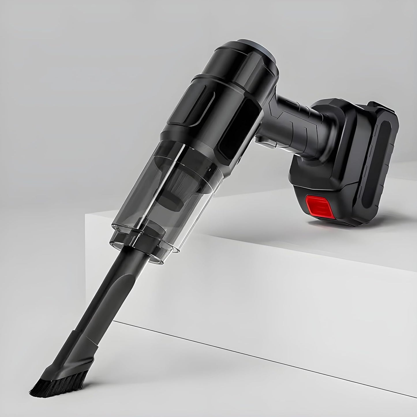 Wukusy automotive wireless handheld vacuum cleaner set with multifunction 240V design, compact and portable for car cleaning.