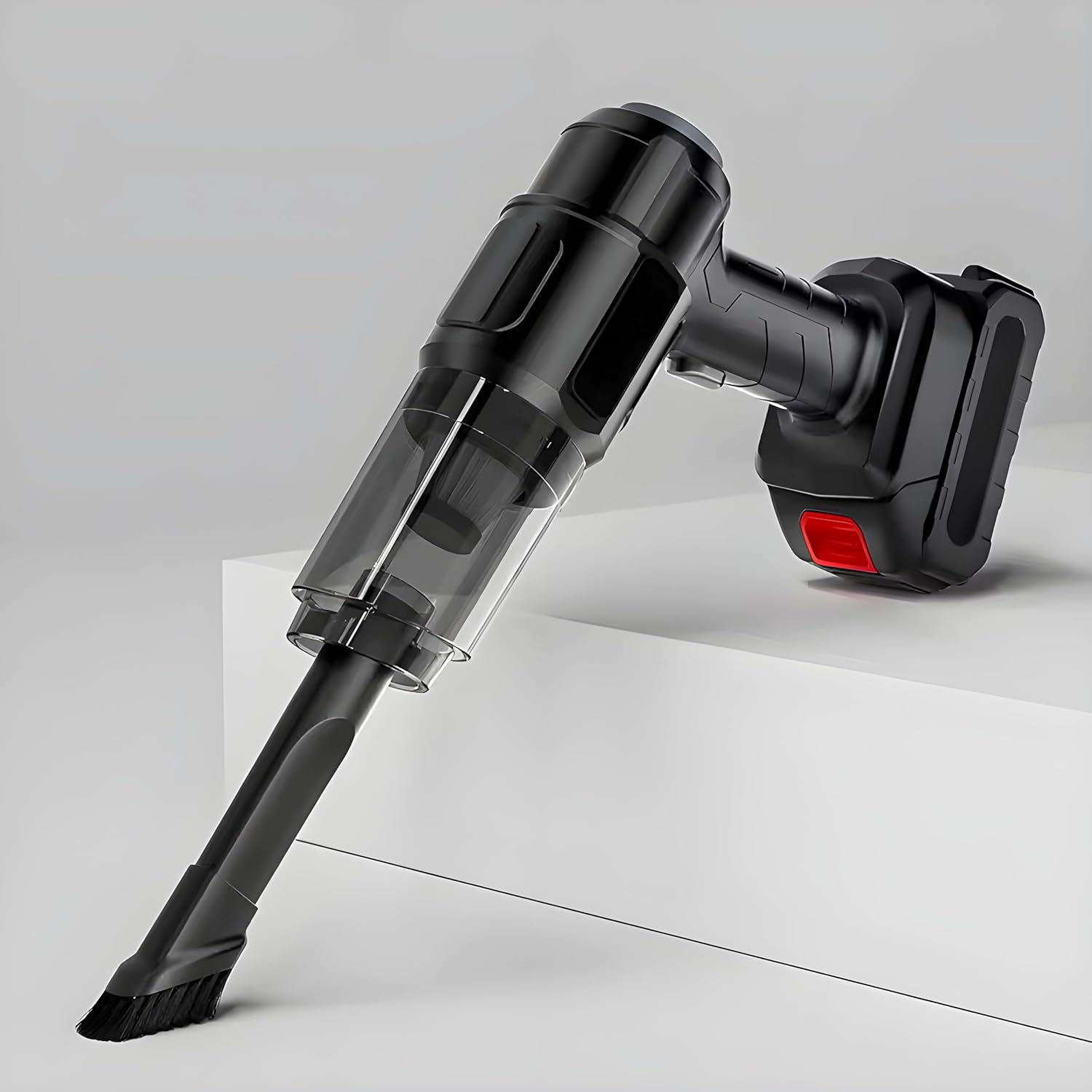 Wukusy automotive wireless handheld vacuum cleaner set with multifunction 240V design, compact and portable for car cleaning.