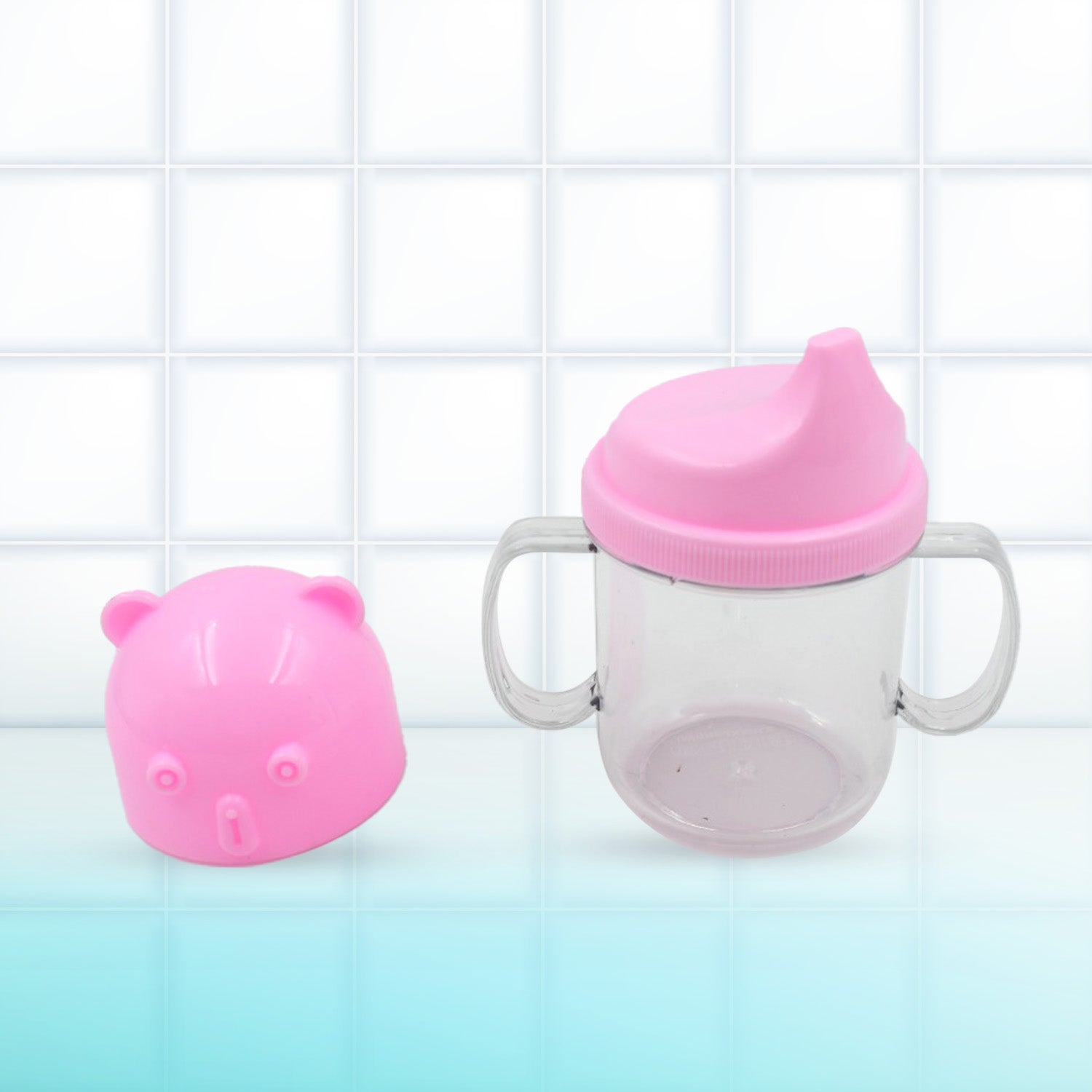 Wukusy baby milk sippy cup with leakproof design, lightweight, dishwasher safe, 250ml capacity, ideal for kids' nursing and feeding.