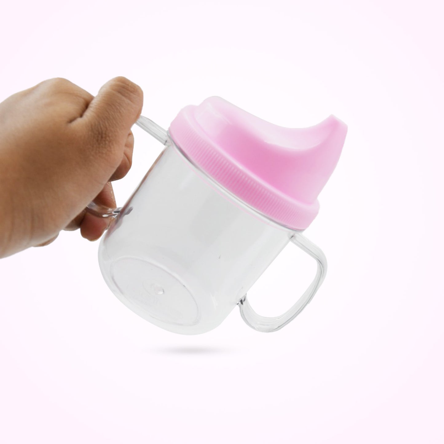 Wukusy baby milk sippy cup with leakproof design, lightweight and dishwasher safe, 250 ml capacity for kids.