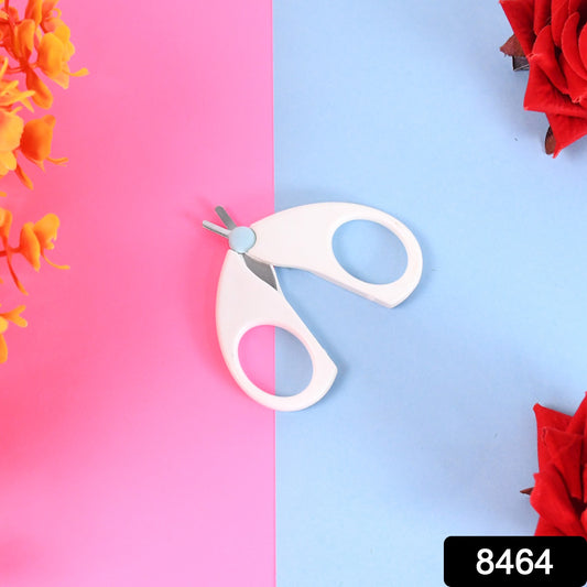 Wukusy baby safety nail cutter scissors designed for gentle, safe nail clipping of infants, featuring small, rounded blades.