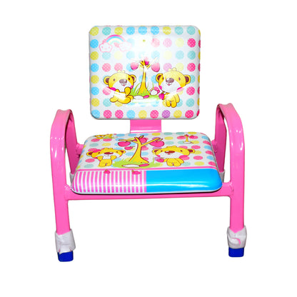Wukusy cartoon baby chair with strong steel frame and cushioned seat, designed for comfort and high-quality baby care.