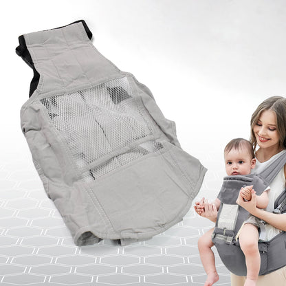 Wukusy ergonomic baby carrier bag with adjustable straps and soft fabric, designed for comfortable baby holding and carrying.