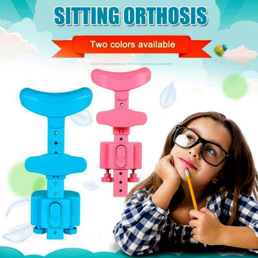 Wukusy baby care student sitting posture corrector for children, adjustable support brace for reading and writing, eye protection.