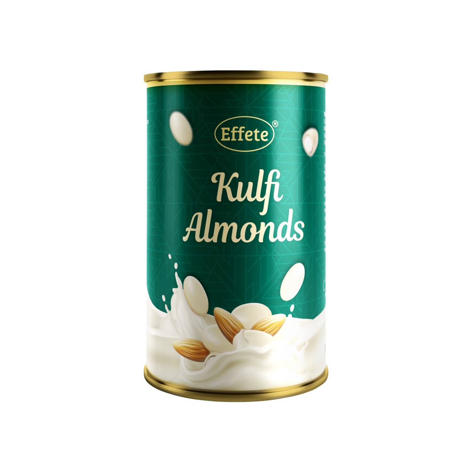 Wukusy Effete Kulfi Almond Chocolate chocolates with creamy kulfi flavor and crunchy almonds in a box.