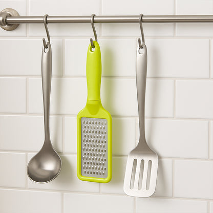 Stainless steel vegetable and fruit shredder for kitchen cheese grater by Wukusy, versatile tool for grating vegetables and fruits.