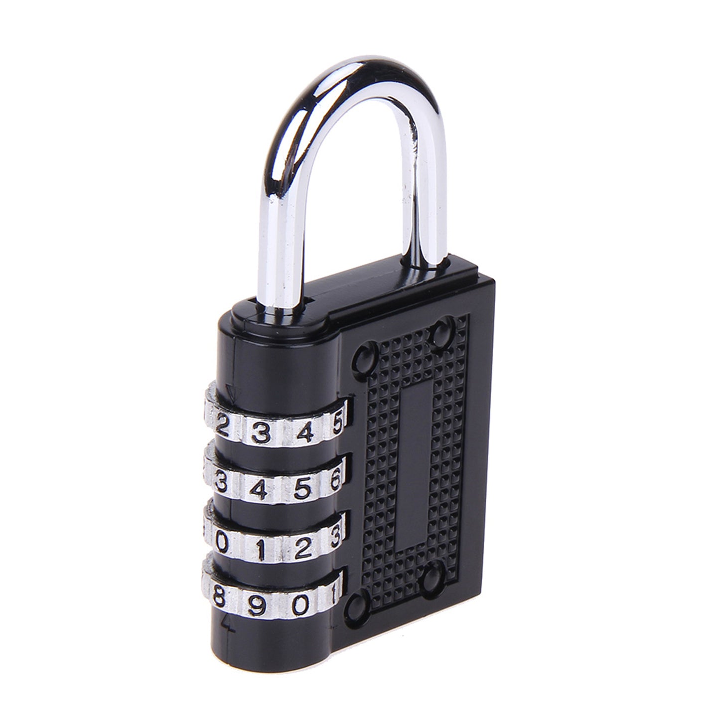 Wukusy 4-digit security pad lock with durable metal body and combination dial for secure access and protection.