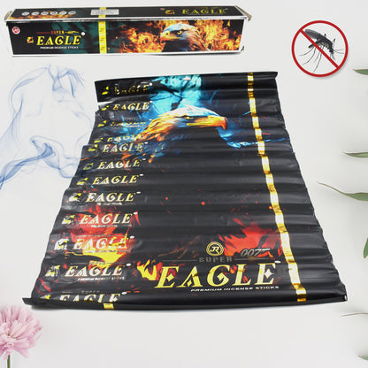 Wukusy Mosquito Agarbatti sticks in a box with 12 packets, 120 incense sticks for mosquito repellent and indoor use