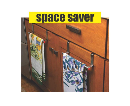 Wukusy stainless steel towel hanger for bathroom, wall-mounted towel rod bar, durable bathroom accessories.