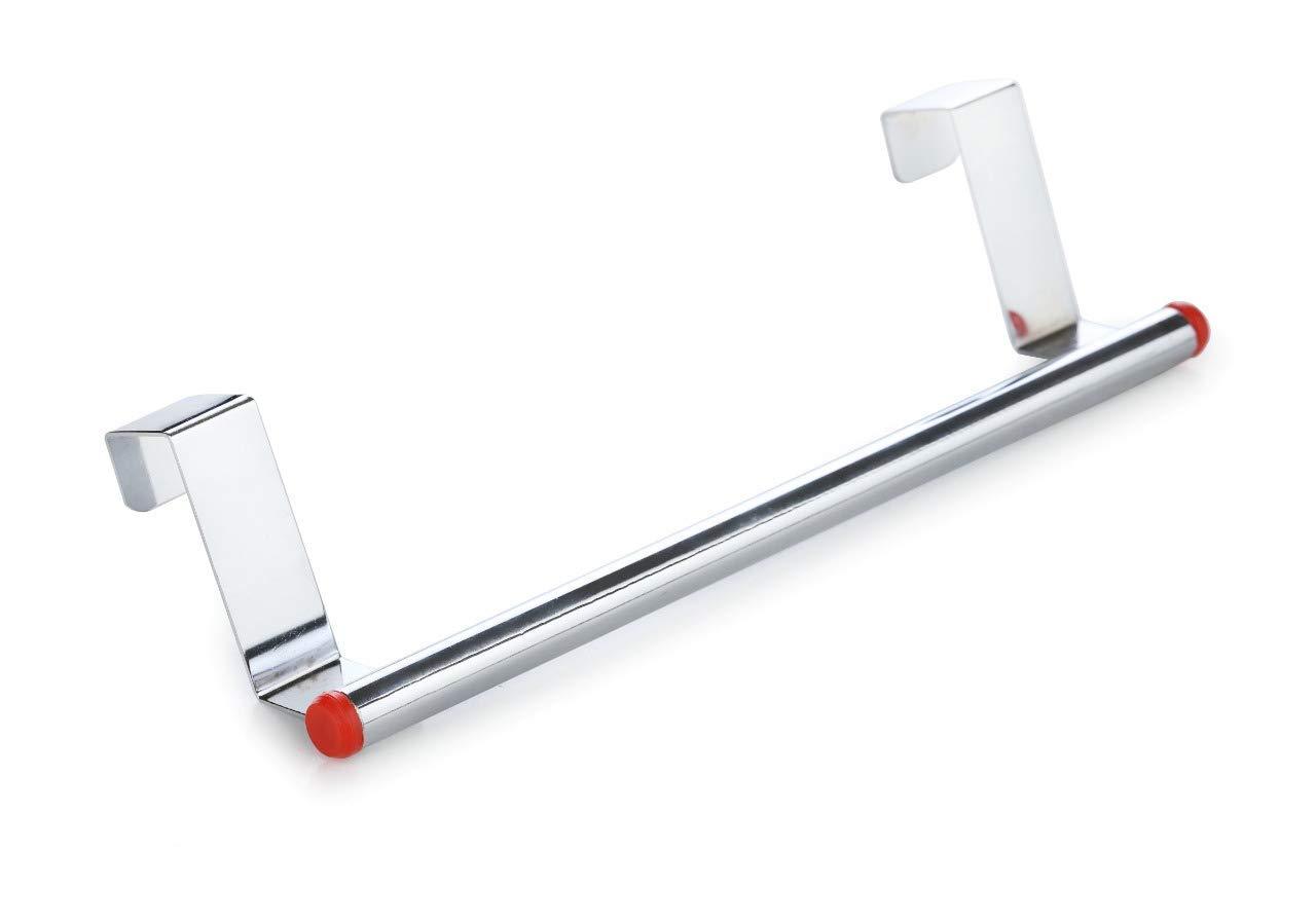 Wukusy stainless steel towel hanger for bathroom, wall-mounted towel rod bar, durable bathroom accessories for towel organization