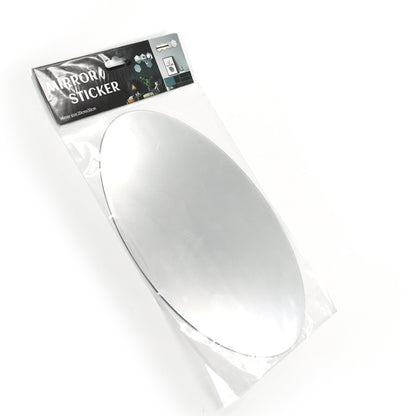 Wukusy 1727 adhesive bathroom mirror wall mounted with sleek, reflective surface and easy-to-apply adhesive backing.