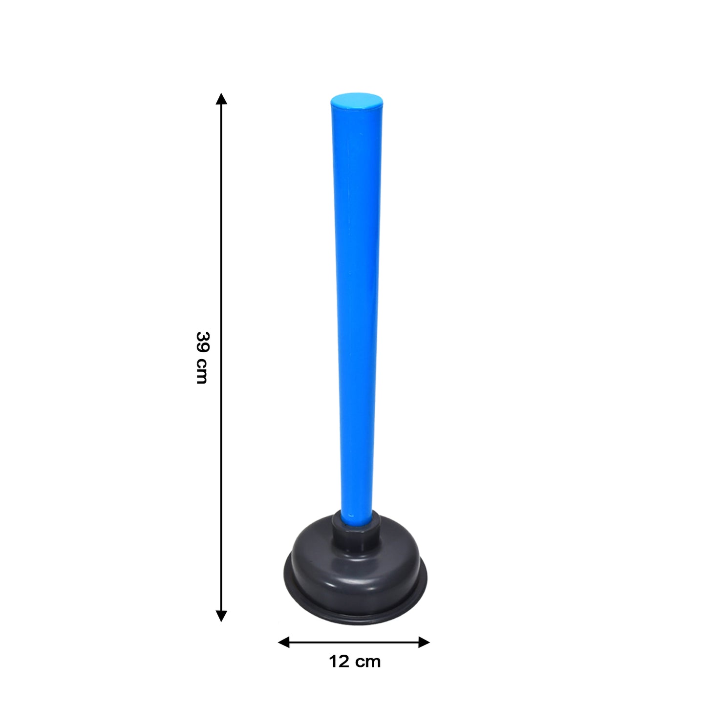 Wukusy multifunctional toilet plunger and blockage remover with suction device for clearing clogs in bathroom toilets.