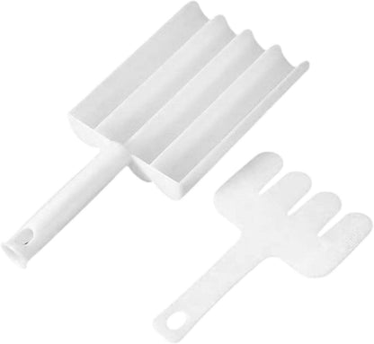 Wukusy 2-piece small meatball maker set with multi-function scoop for cake balls, ice cream, and hand-cutting, portable and versatile.