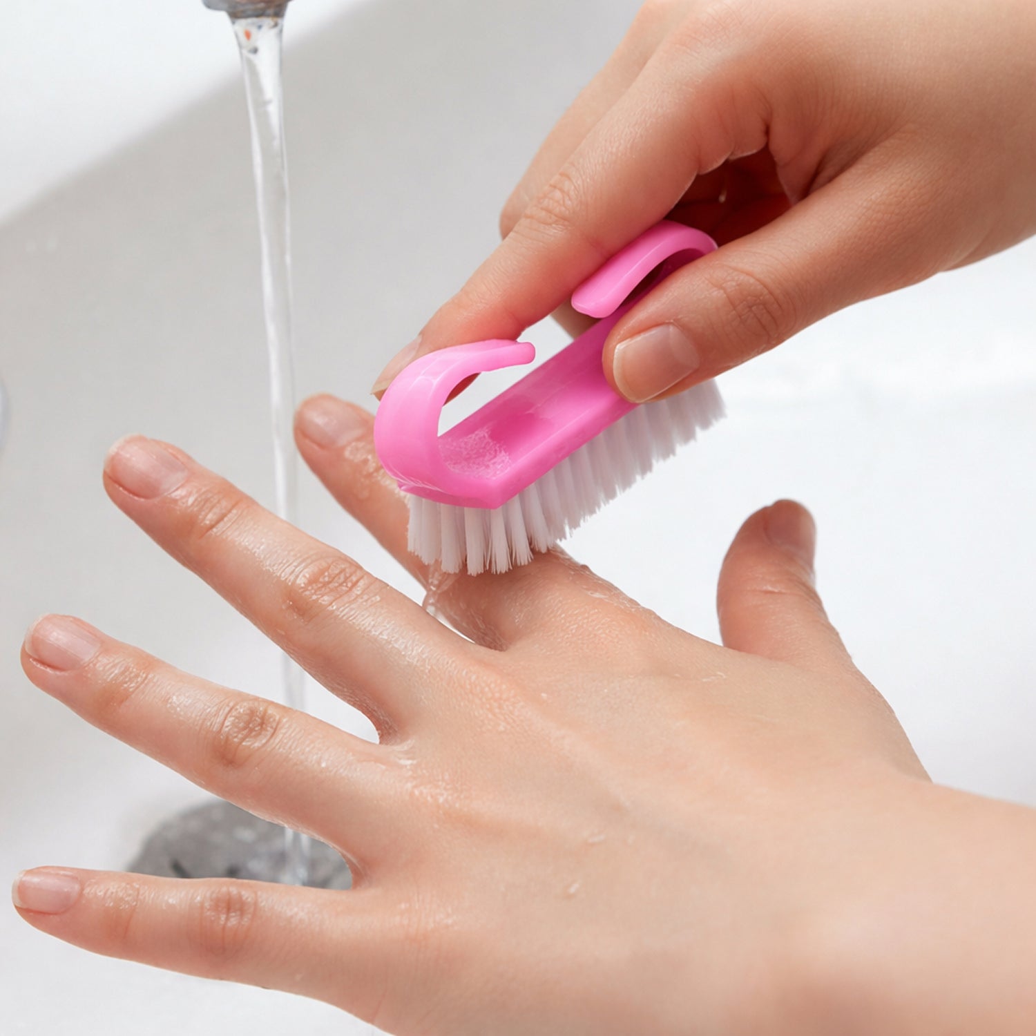 Wukusy 6-in-1 manicure and pedicure nail care kit with various tools for grooming and nail care in a compact set
