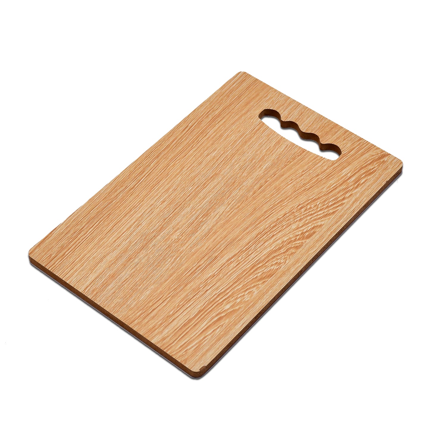 Wukusy wooden chopping board measuring 26x17 inches, ideal for chopping vegetables and fruits in home kitchen use.